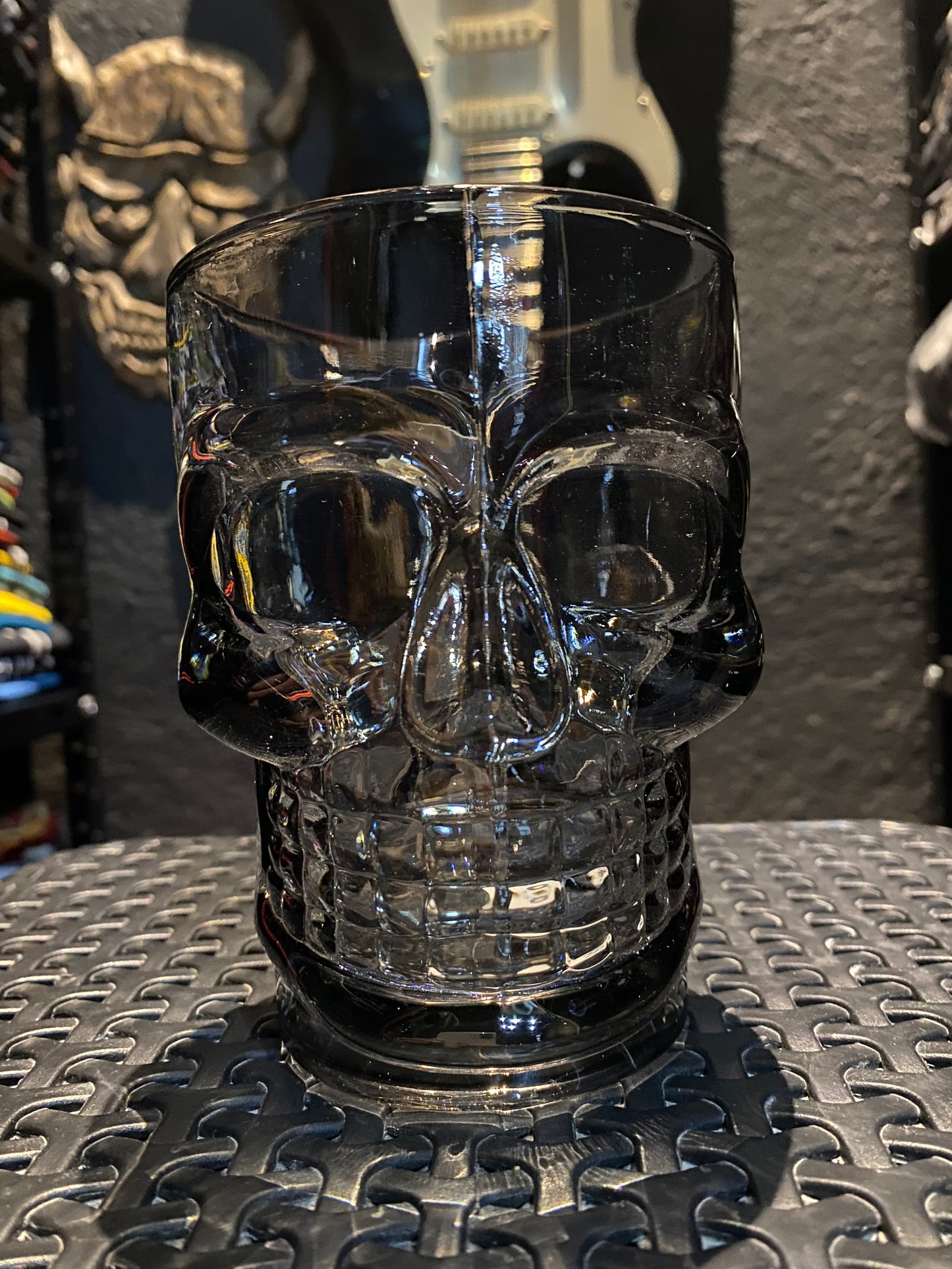 Vaso Calavera de Vidrio
