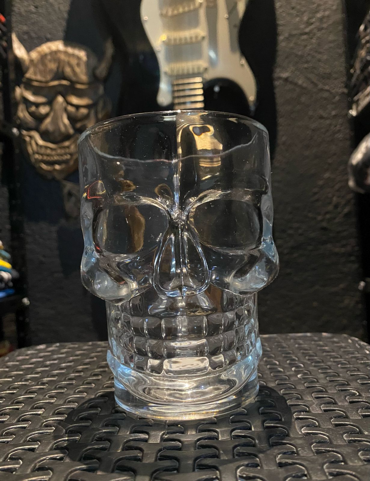 Vaso Calavera de Vidrio