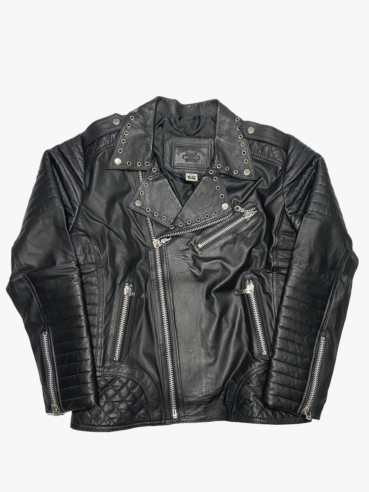Chaqueta Cuero Rockera