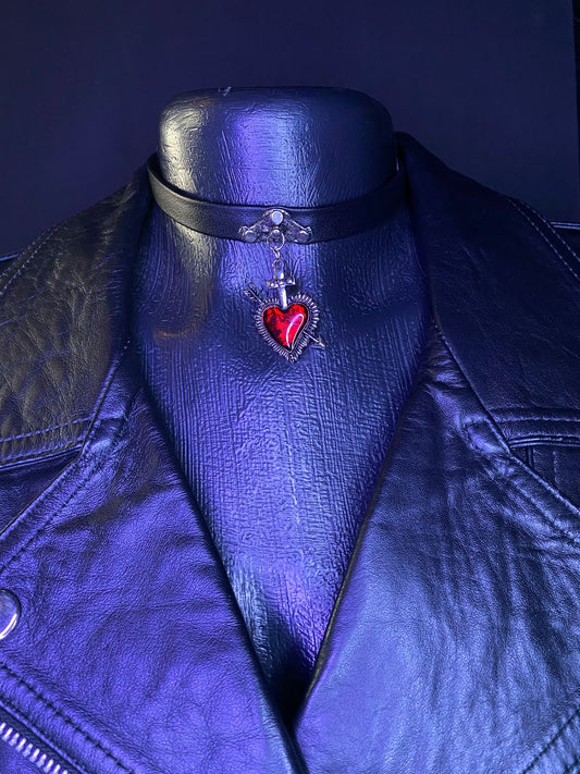 Gargantilla Corazón Flechado